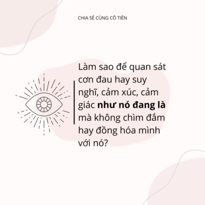 Quan sát như nó đang là